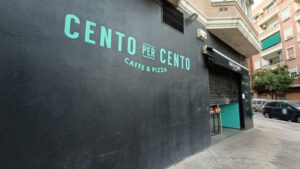 Foto fachada restaurante Cento per Cento ubicado en el barrio de Patraix