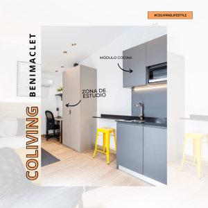 diferencias en los estudios de nuestros coliving de Valencia